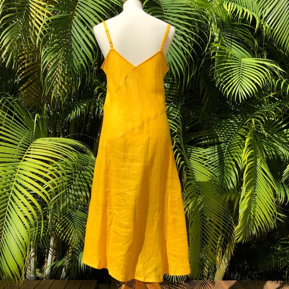 SOLD ❌Jams World Hawaii strappy linen dress - Picture 5 of 8